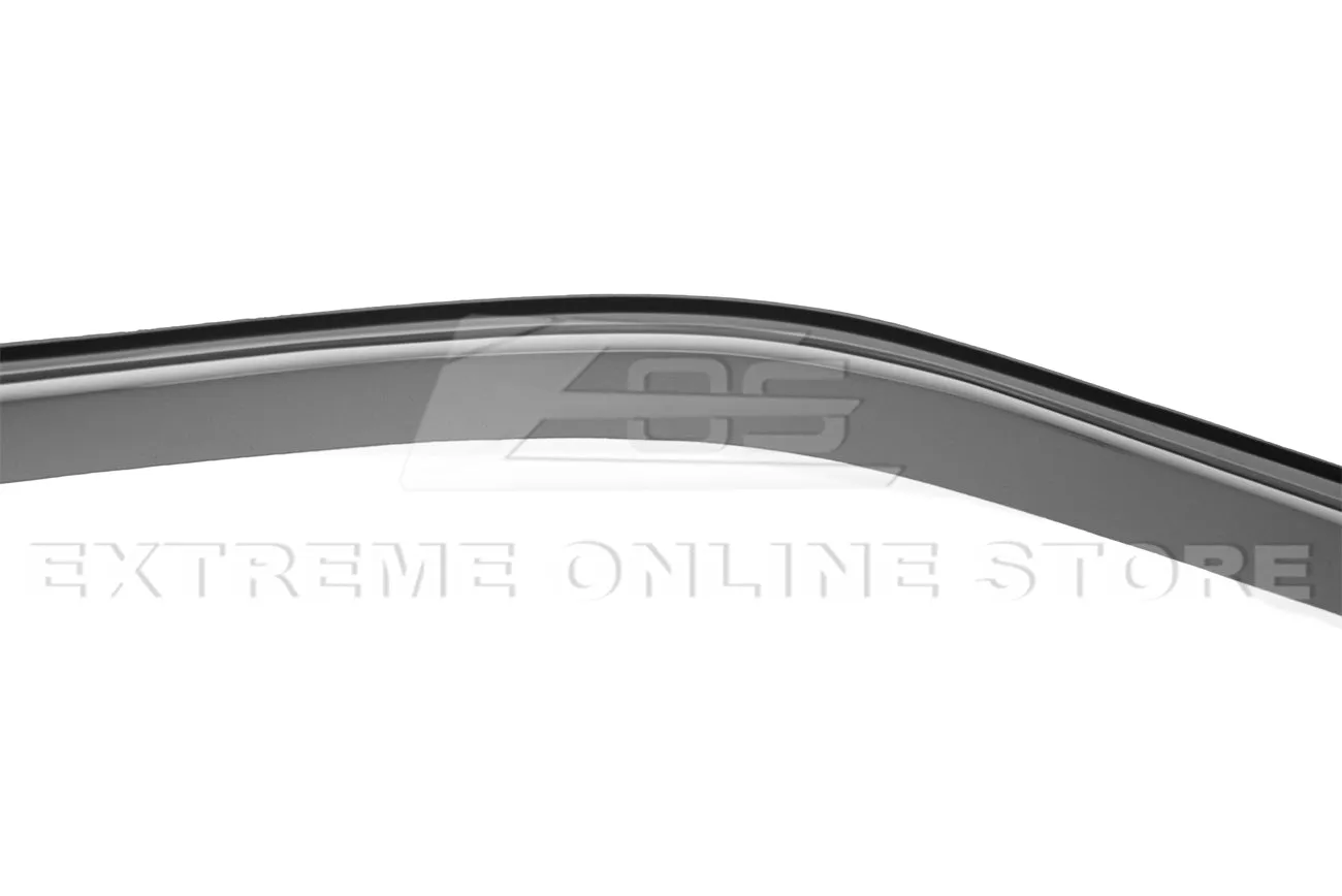 1988-91 Honda Civic Hatchback Window Visors Wind Deflectors Rain Guards