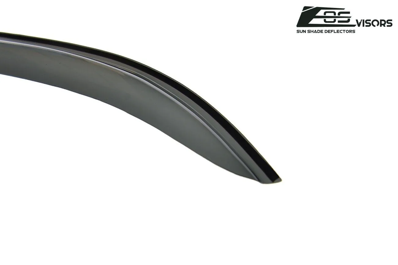 1992-95 Honda Civic Sedan Window Visors Wind Deflectors Rain Guards