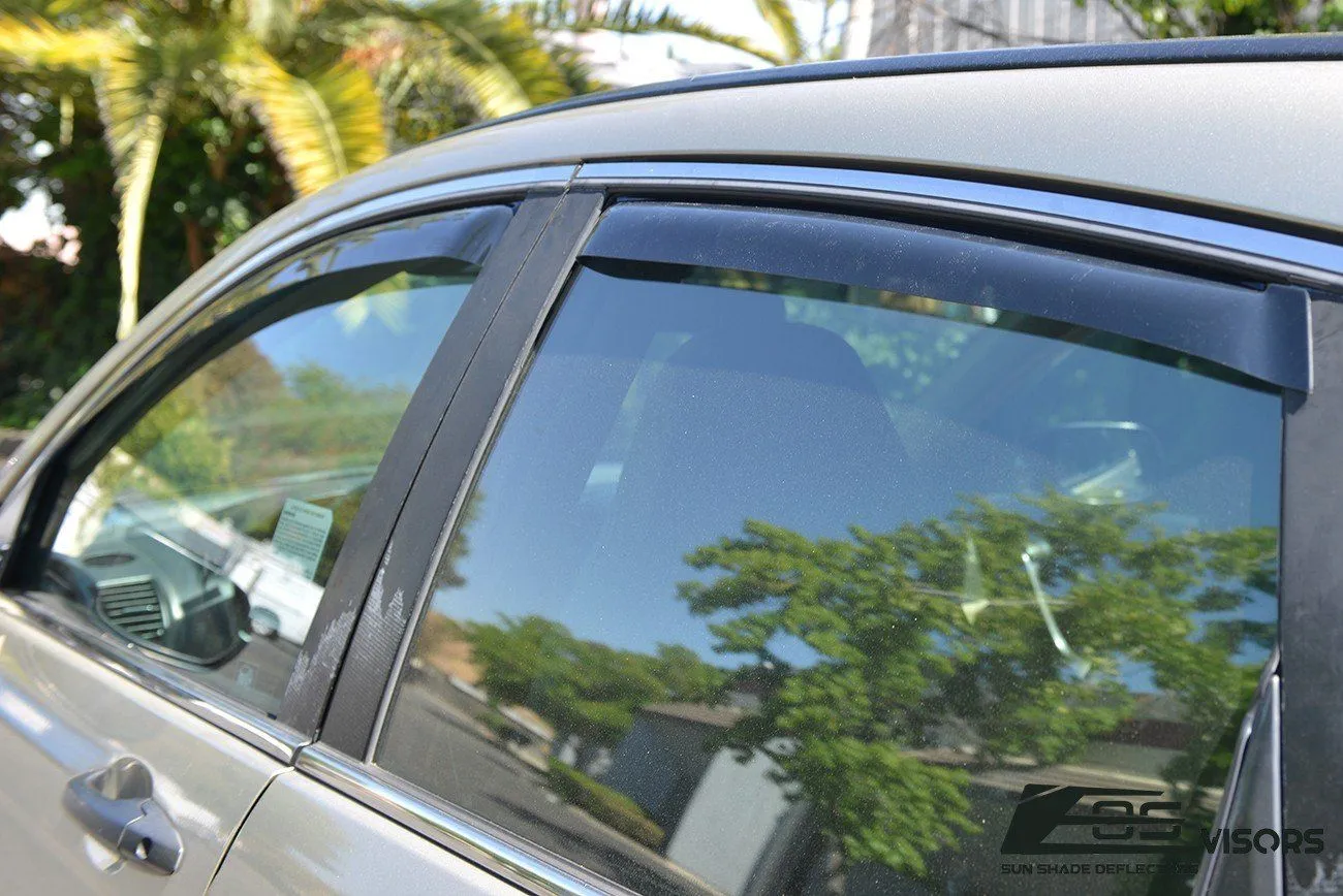 2007-11 Honda CR-V Window Visors Wind Deflectors Rain Guards Vents