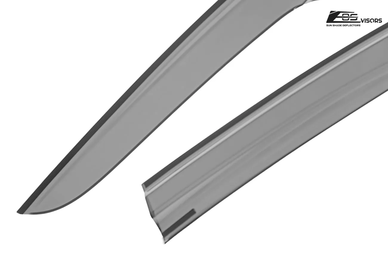 2007-15 Infiniti G25 G35 G37 Q40 Window Visors Deflectors Rain Guards