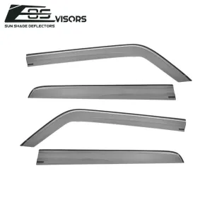 2008-15 Scion xB Tape-On Window Visors Wind Deflectors Rain Guards