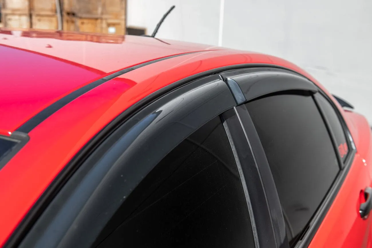 2008-2009 Pontiac G8 Window Visors Wind Deflectors Rain Guards