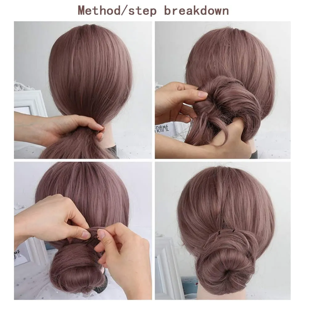 200Pcs 2.4 & 2 Inchs U Shaped Hair Pins Bun Hair Pins Bun Bobby Pins With Storage Box for Women Girls and Hairdressing Salon (Black)
