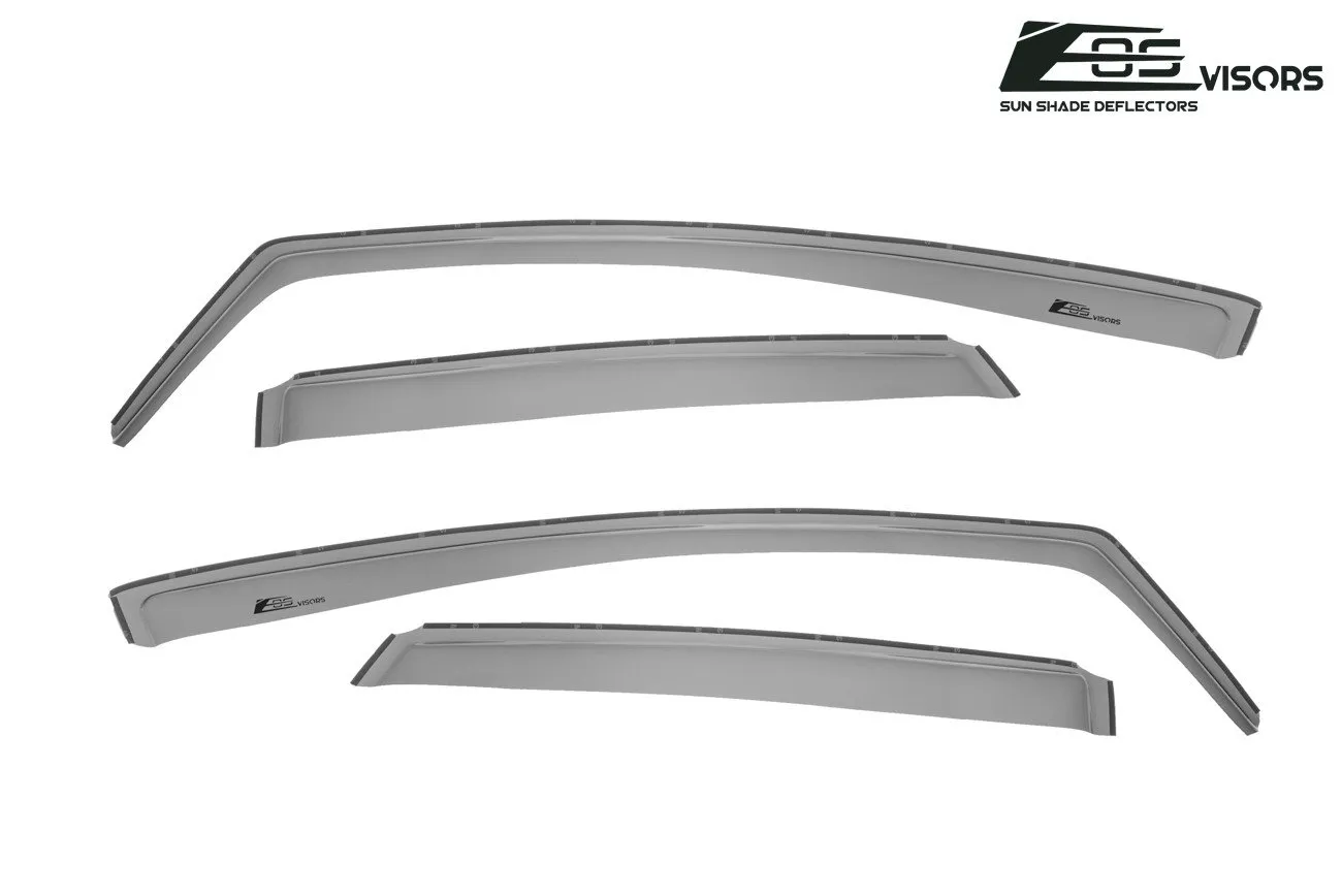 2011-19 Ford Fiesta Hatchback Window Visors Wind Deflectors Rain Guards