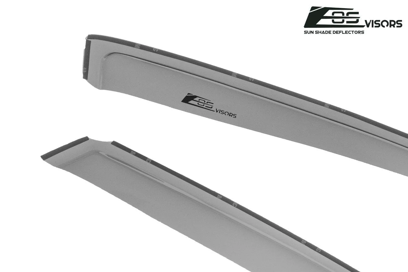 2011-19 Ford Fiesta Hatchback Window Visors Wind Deflectors Rain Guards