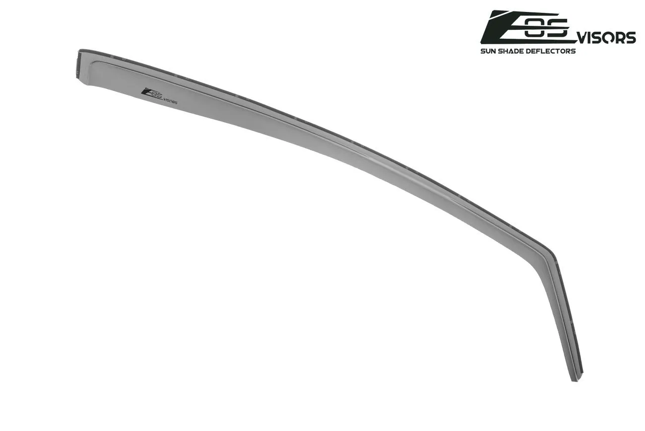 2011-19 Ford Fiesta Hatchback Window Visors Wind Deflectors Rain Guards