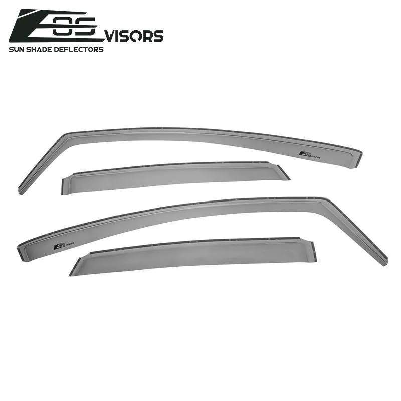 2011-19 Ford Fiesta Hatchback Window Visors Wind Deflectors Rain Guards