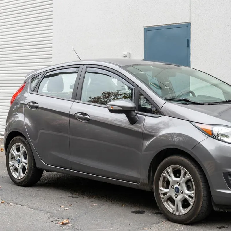 2011-19 Ford Fiesta Hatchback Window Visors Wind Deflectors Rain Guards