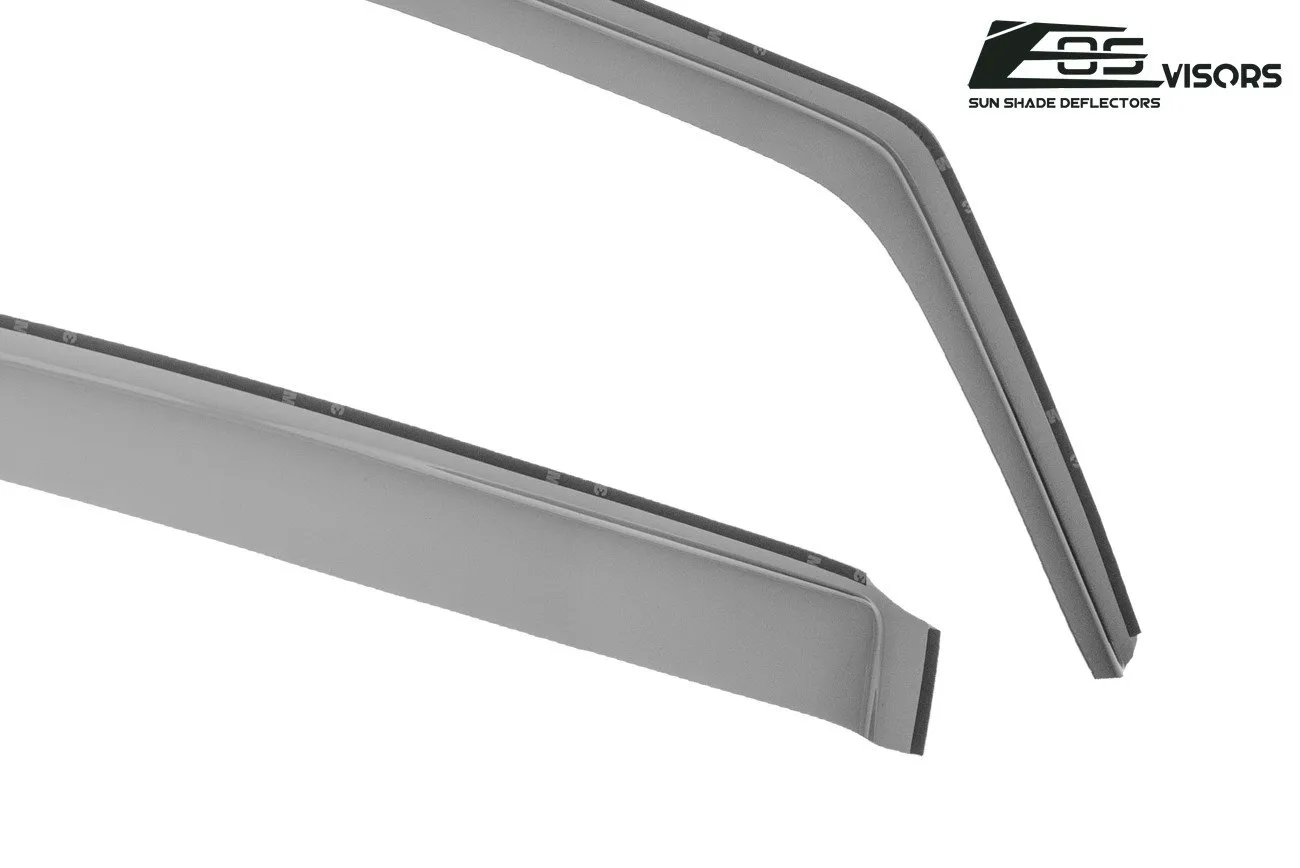 2011-19 Ford Fiesta Hatchback Window Visors Wind Deflectors Rain Guards