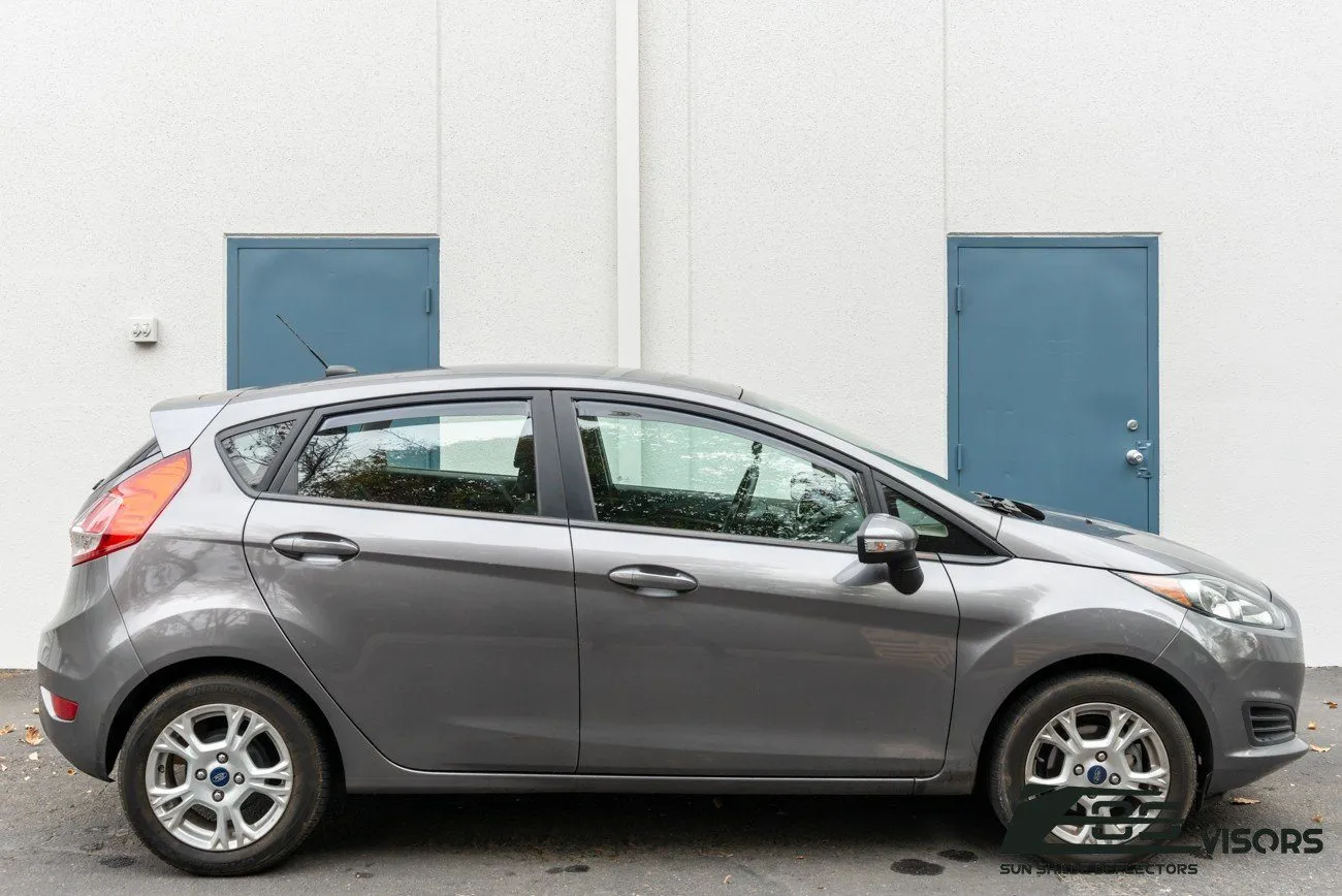 2011-19 Ford Fiesta Hatchback Window Visors Wind Deflectors Rain Guards