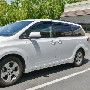 2011-20 Toyota Sienna Window Visors Wind Deflectors Rain Guards