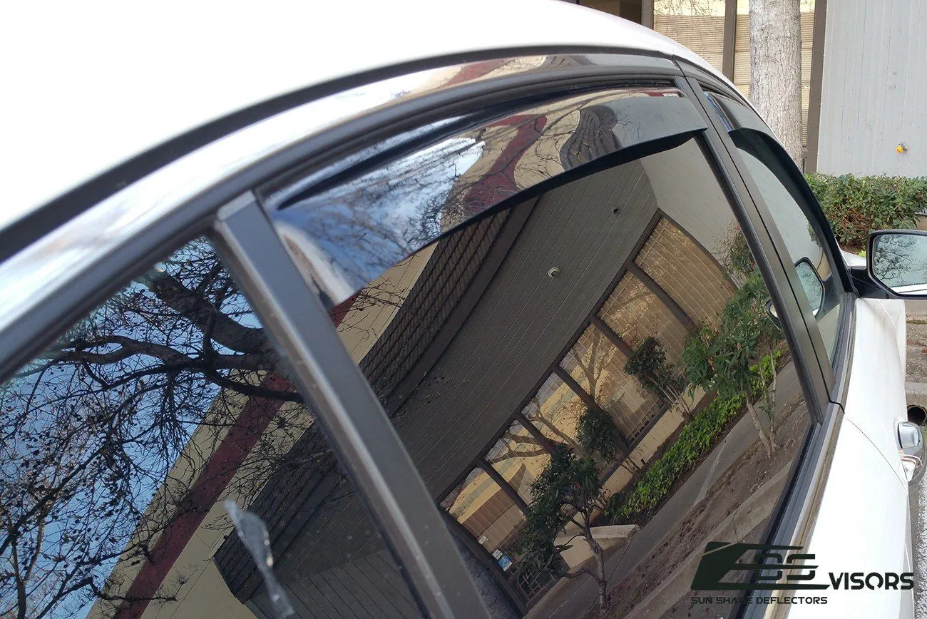 2013-17 Honda Accord Sedan In-Channel Window Visors Wind Deflectors Rain Guards