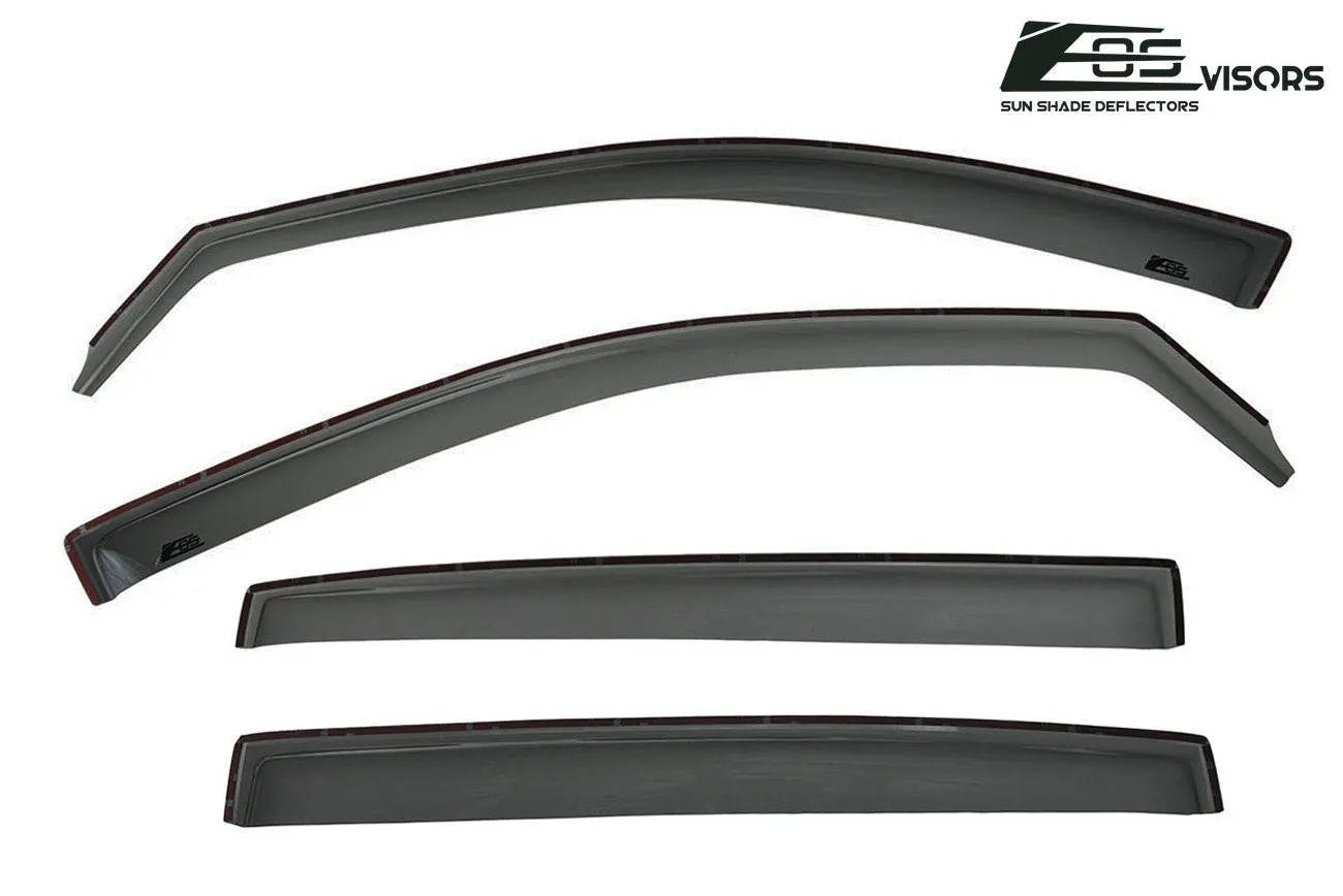 2013-17 Honda Accord Sedan In-Channel Window Visors Wind Deflectors Rain Guards