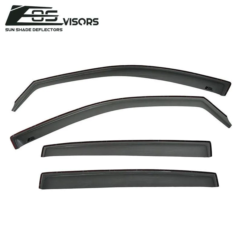 2013-17 Honda Accord Sedan In-Channel Window Visors Wind Deflectors Rain Guards