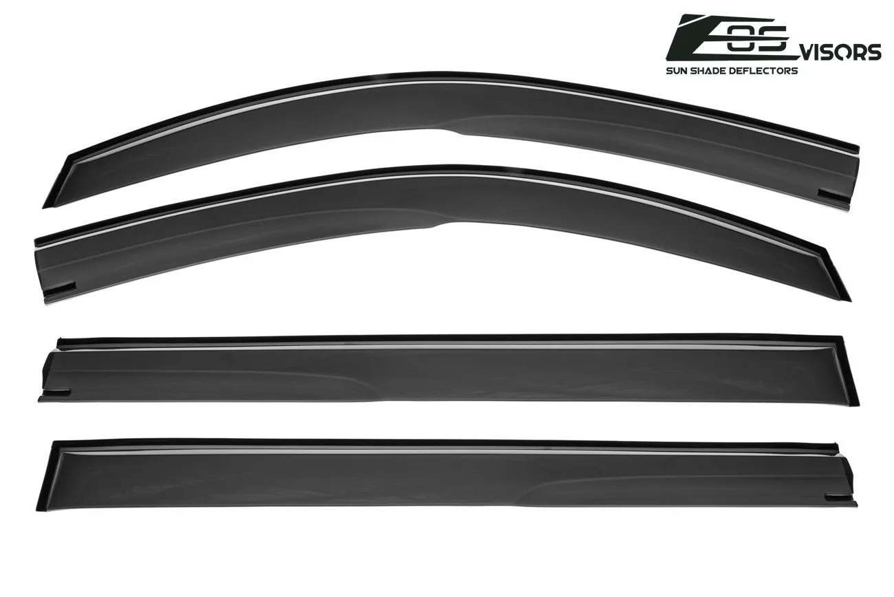 2015-20 GMC Yukon XL Window Visors Wind Deflectors Rain Guards