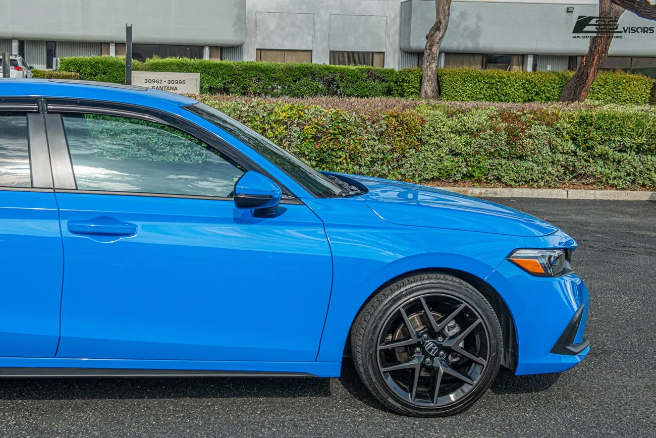 2022-Up Honda Civic Acura Integra | JDM Clip-On Side Vent Window Visors Rain Guard