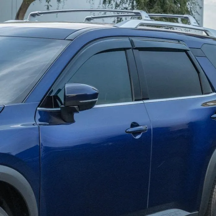 2022-Up Nissan Pathfinder Window Visors Wind Deflectors Rain Guards