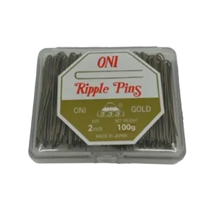555 ONI Ripple Pins 2" (51mm) 100gms Gold