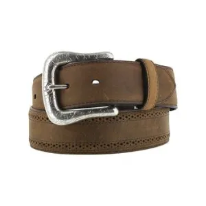 Ariat Men’s Basic Western Belt – Distressed Brown