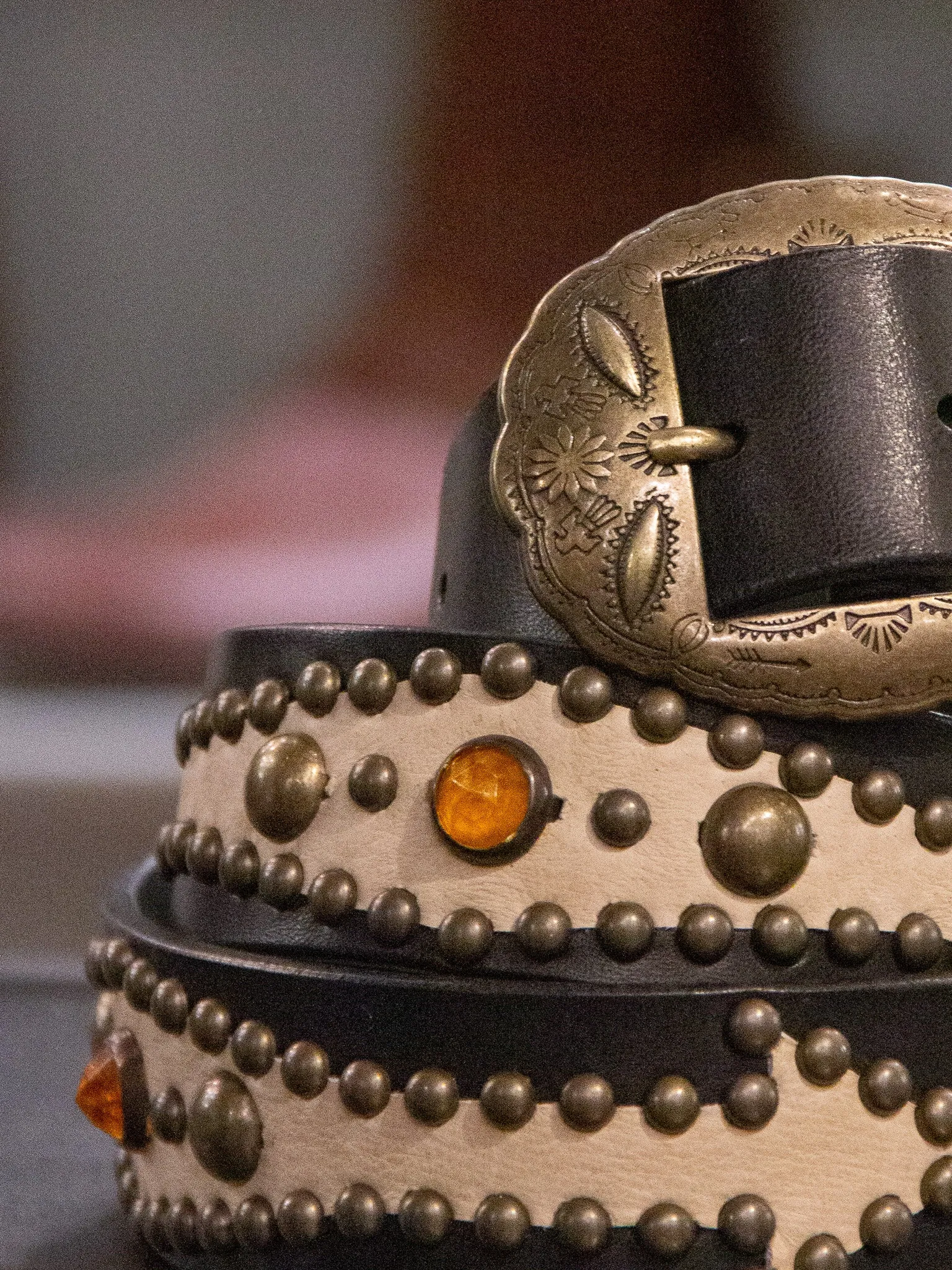 Bandits Golden Belts, Arrow Belt II, Black/ Brass