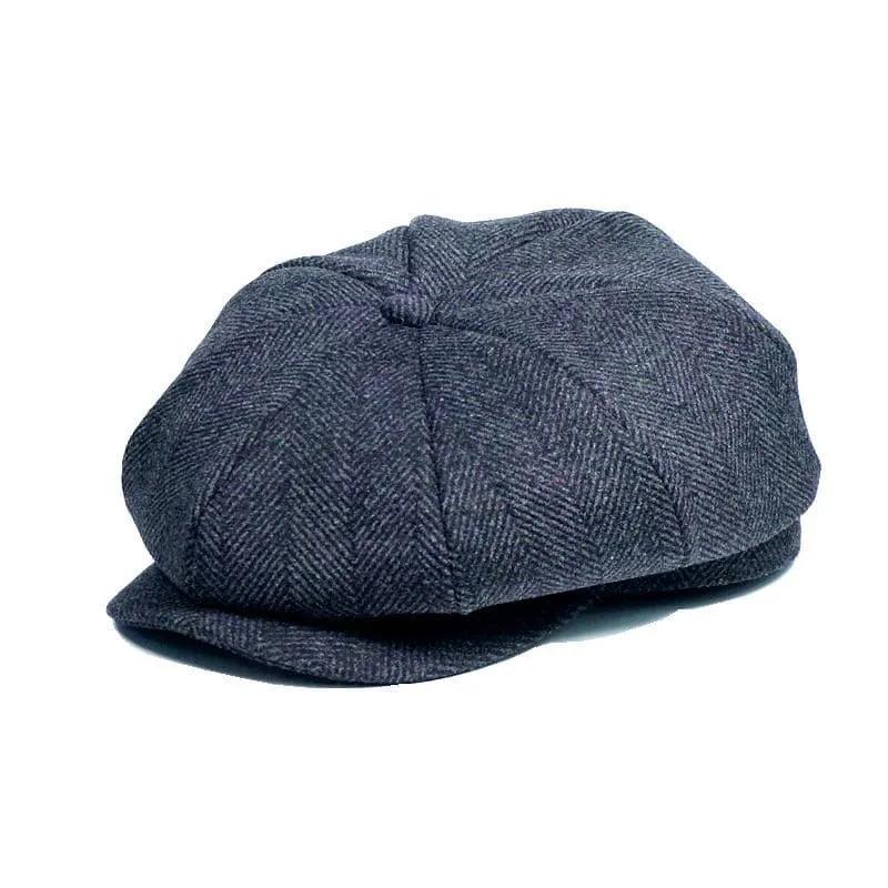 Baslow Wool Newsboy Cap