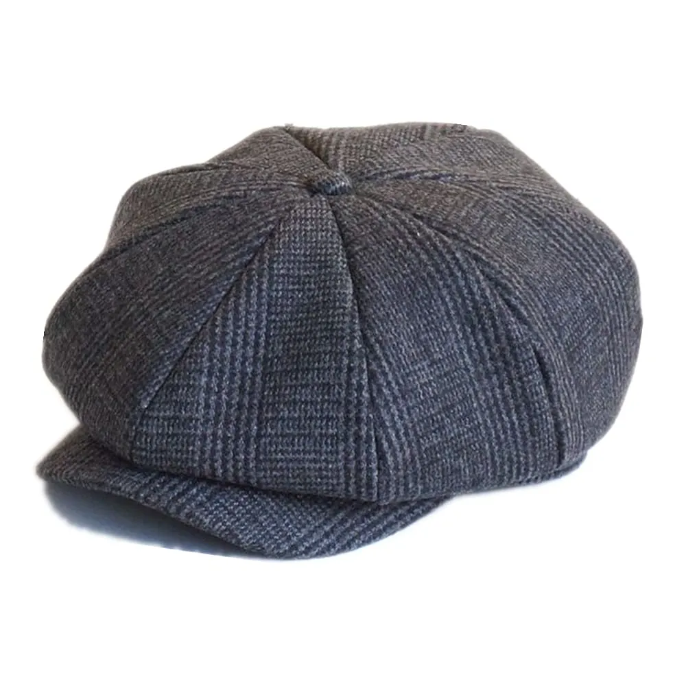 Baslow Wool Newsboy Cap