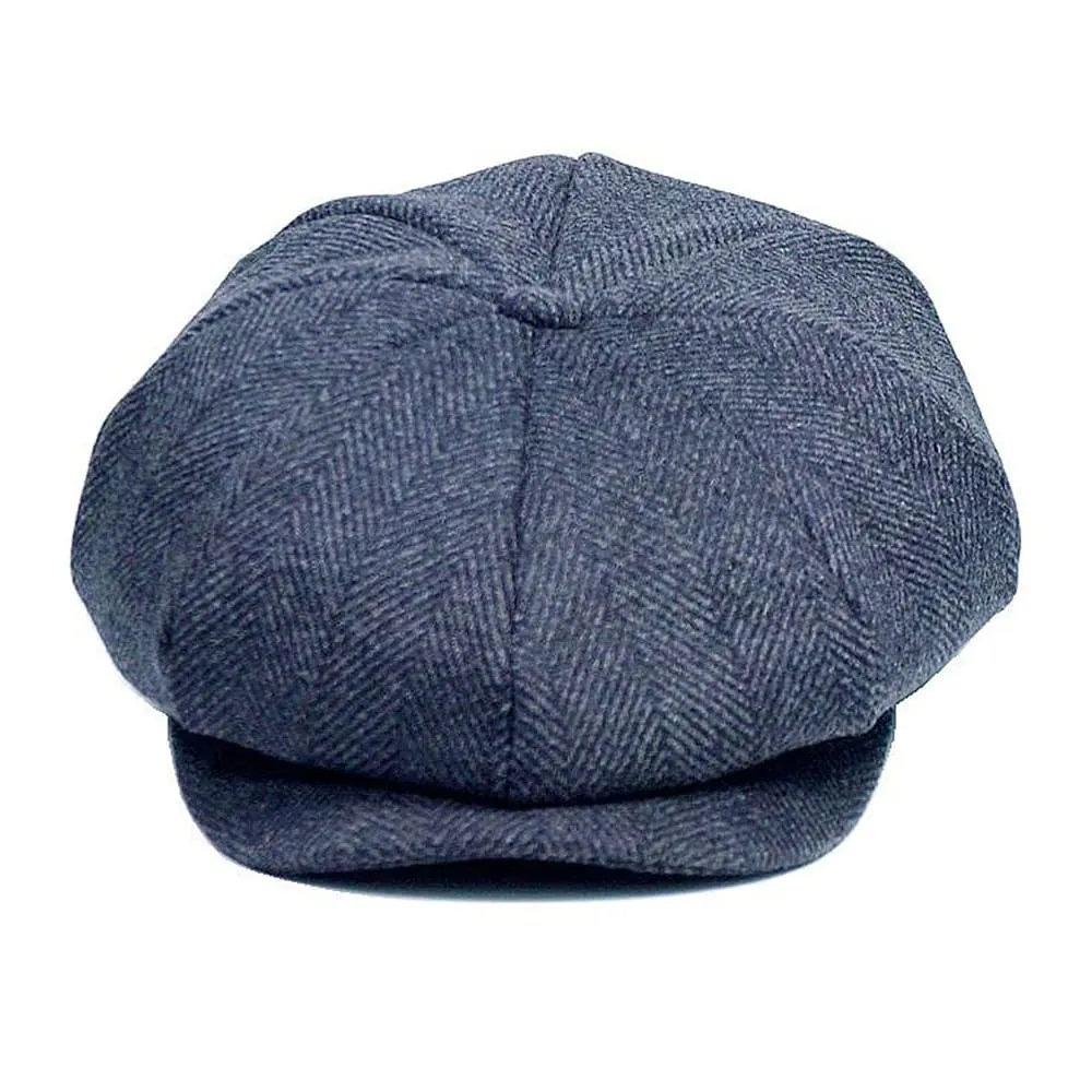 Baslow Wool Newsboy Cap