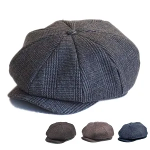 Baslow Wool Newsboy Cap