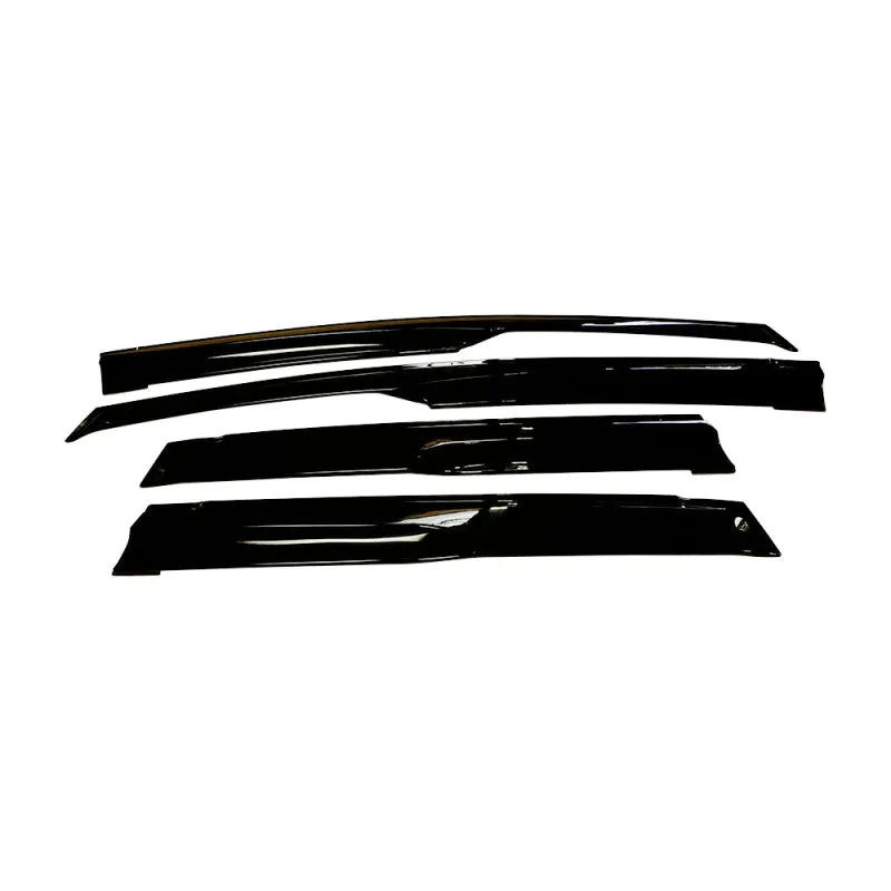 Blox Racing 06-11 Fit / Jazz Door Sun Visors MU Type Smoked Acrylic 4pcs - BXPP-26102