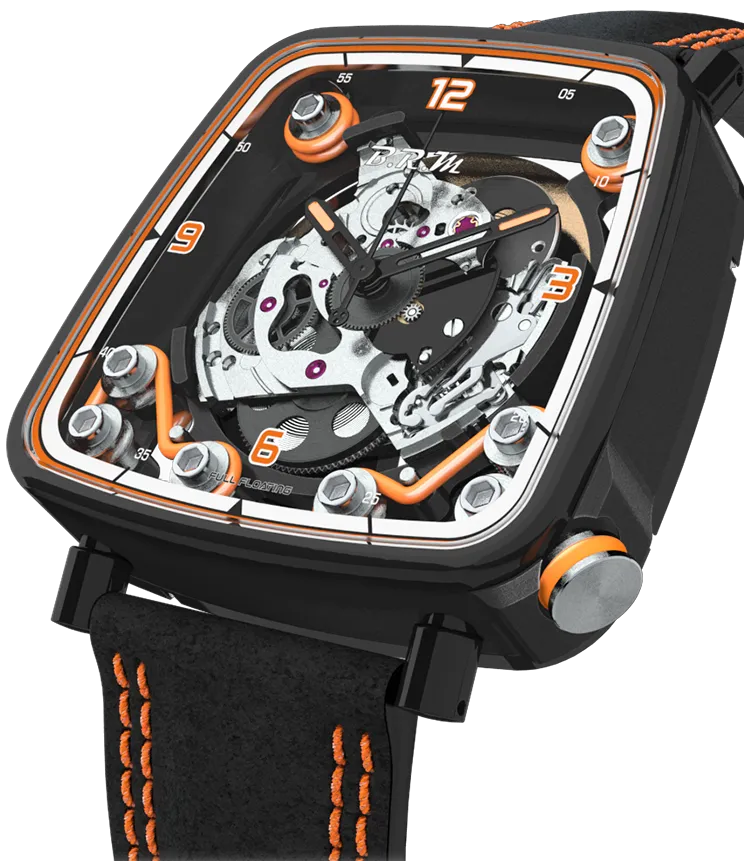 B.R.M. FF39-40 Black Titanium Orange