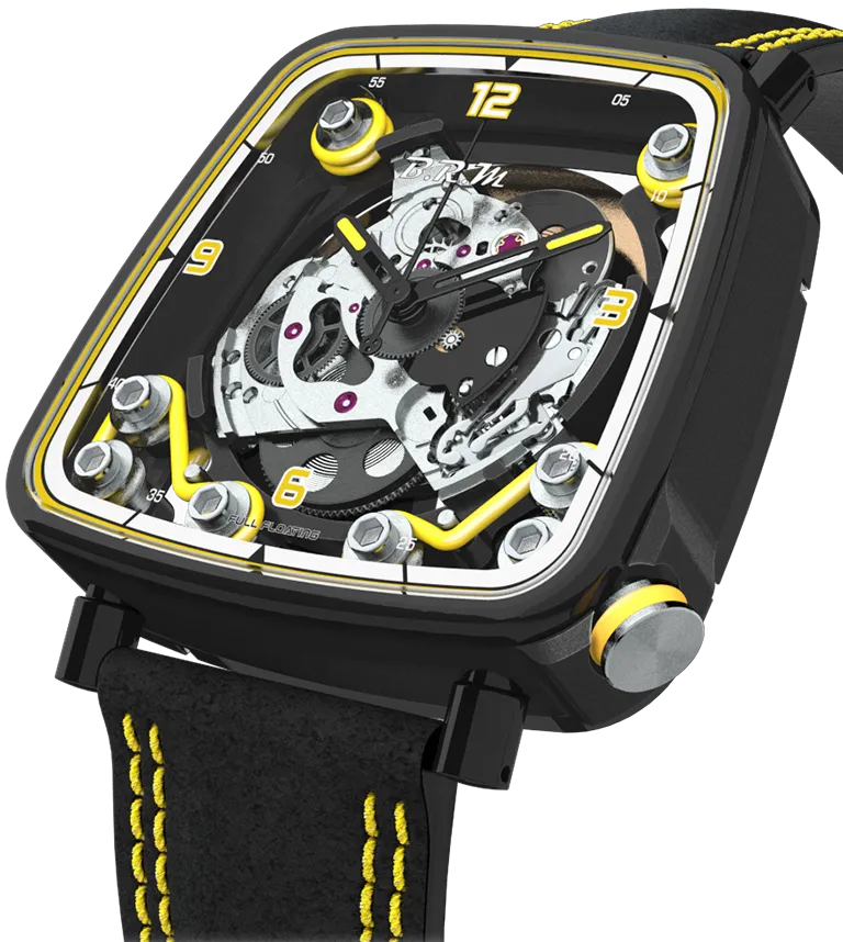 B.R.M. FF39-40 Black Titanium Yellow
