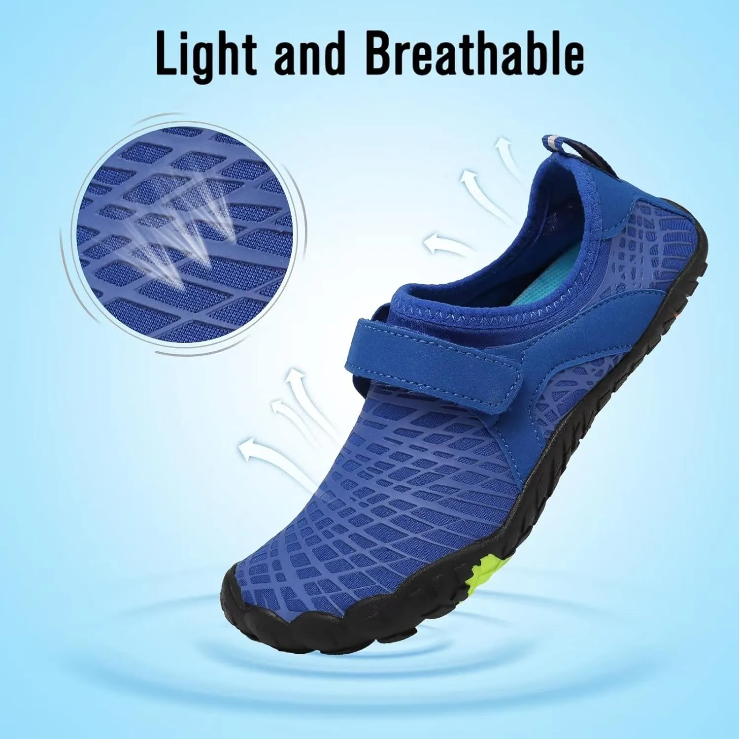 CIOR Kids Water Shoes Boys & Girls Lightweight Sport Shoes Aqua Athletic (Toddler/Little Kid/Big Kid)