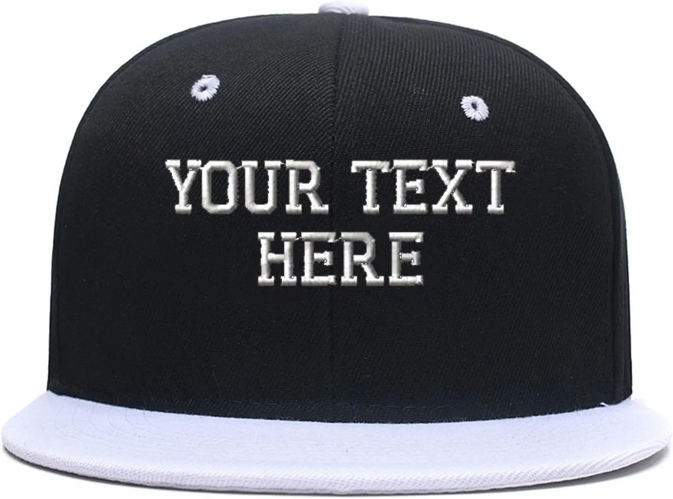 Custom Team Snapback Personalized Embroidered Hip Hop Flat Brim Baseball Hats