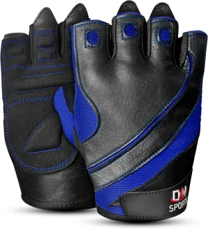 DXM SPORTS Workout Gloves for Men, Gym Weight Lifting Gloves with Wrist Support - Breathable, Anti-Slip Gloves for Exercise, Fitness, Cycling, Training, Outdoor Sports