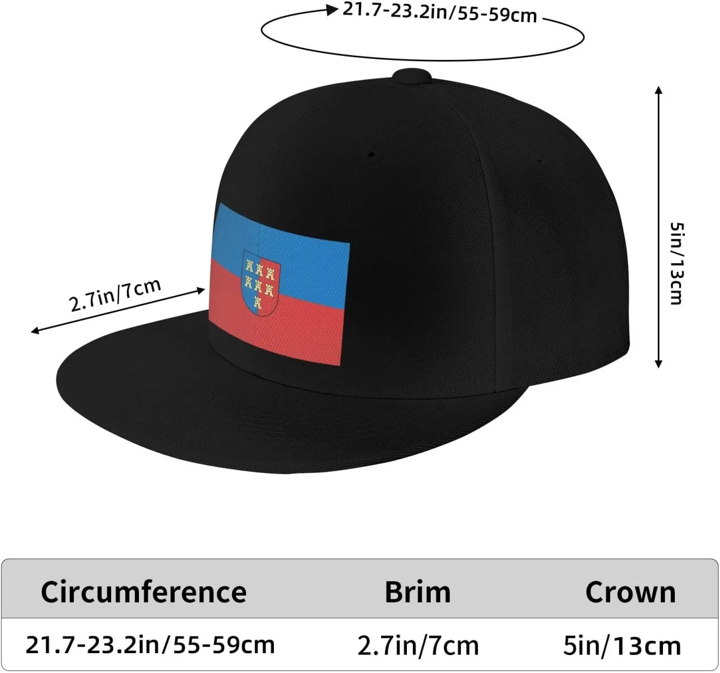 Flag of Transylvania Saxons Trucker Hat for Men Snapback Hats Baseball Cap Flat Brim Hats