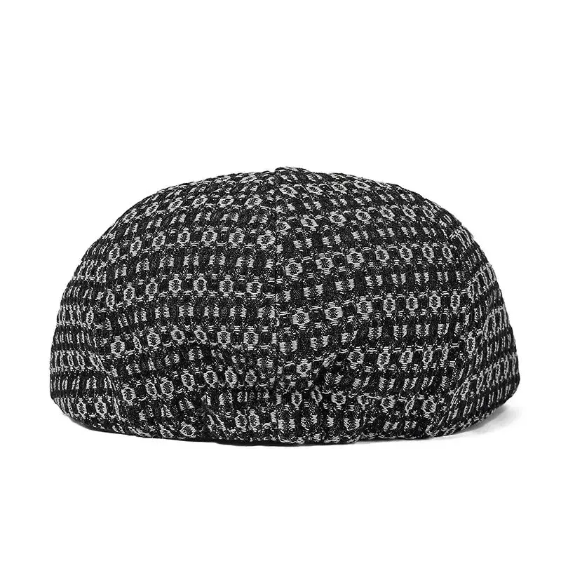 Gautier Vintage Tartan Newsboy Cap