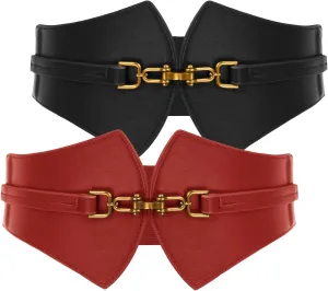 GRACE KARIN Women's Elastic Vintage Belt Retro Cinch Belts for Jeans Dress Pants
