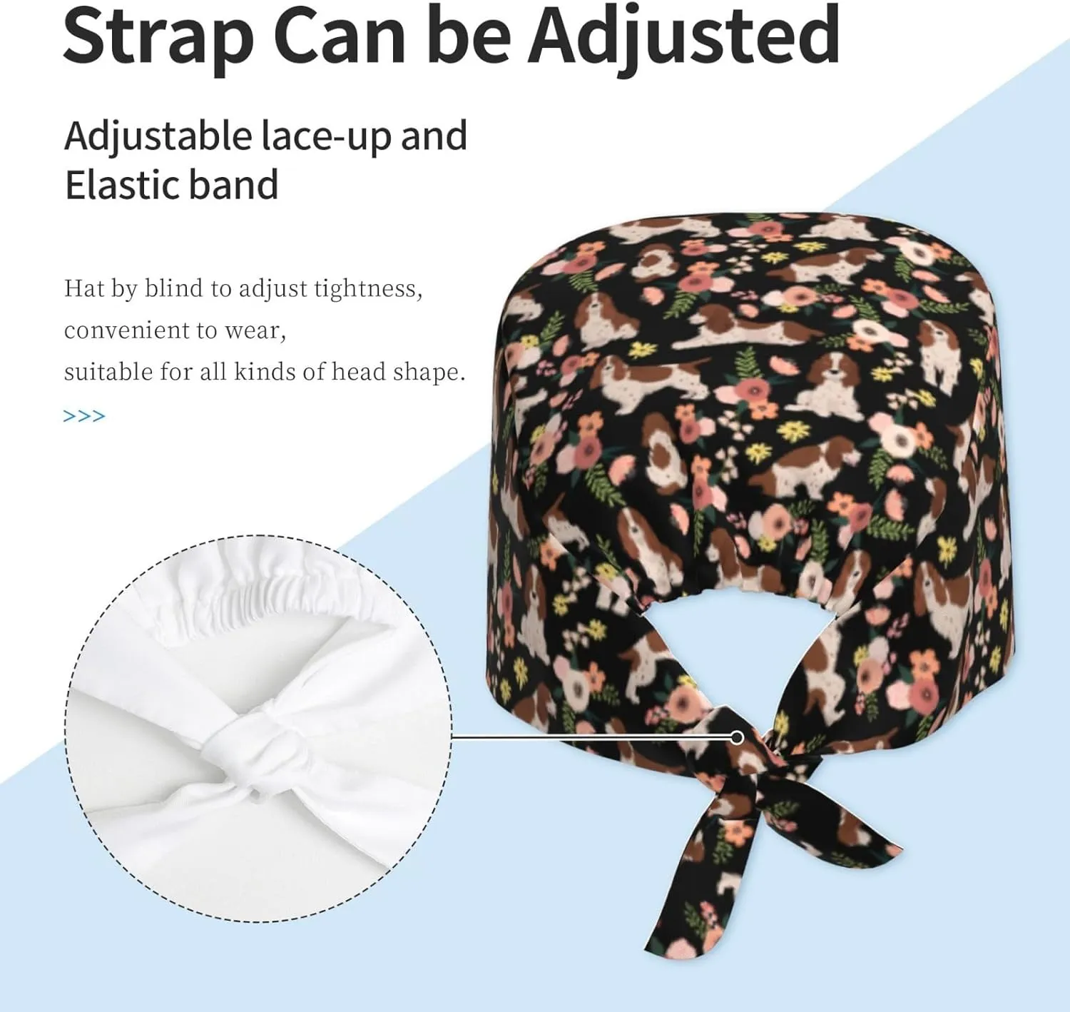 Hamster Who Likes Sports Working Caps with Sweatband Adjustable Tie Back Hat Headgear Beanie