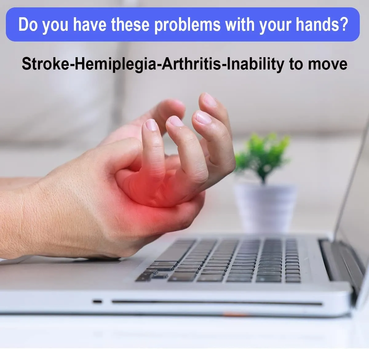 Hand Rehabilitation Robot Gloves,Stroke Hemiplegia Recovery Trainer Equipment,Rehab Robotic Glove (Right Hand-XL)