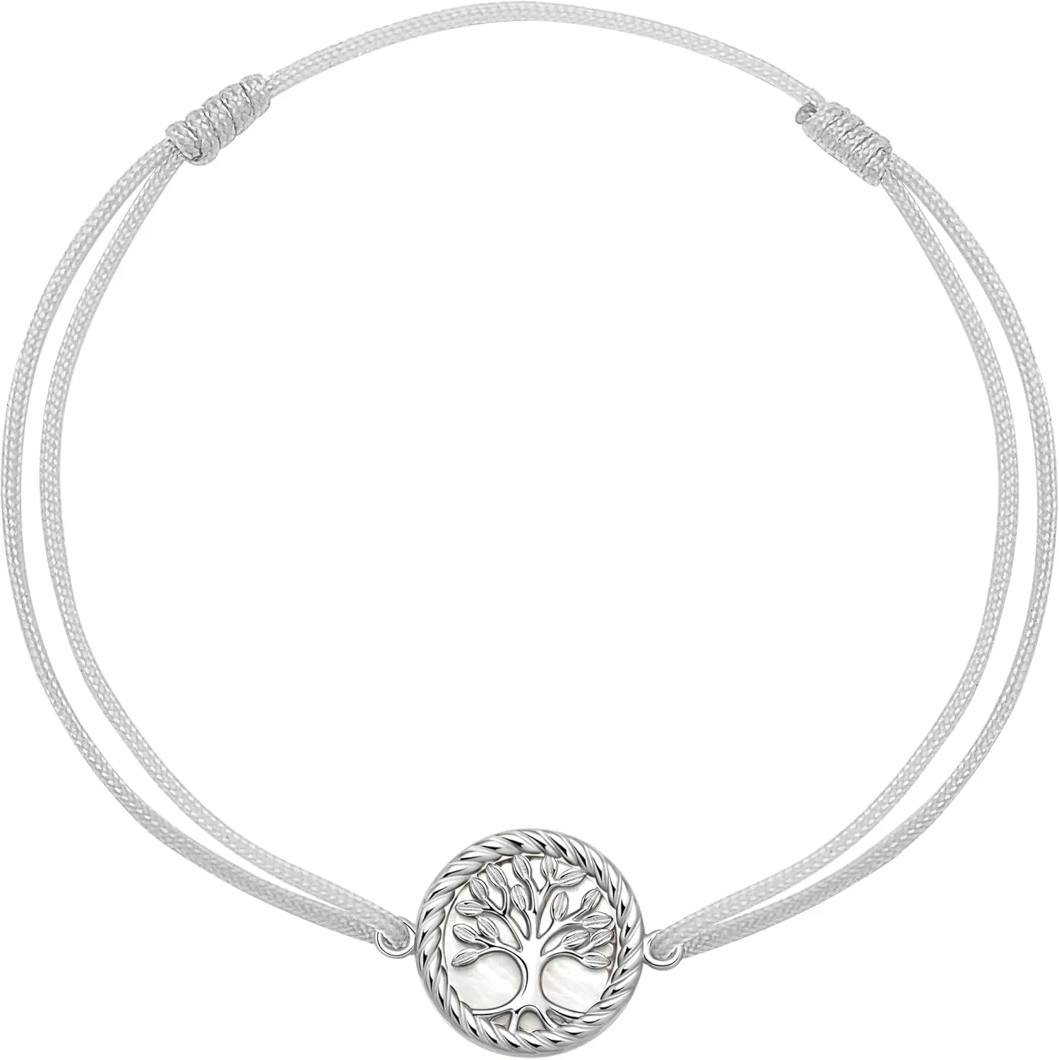 JENDEAR AAA Natural Gemstone Ankle Bracelet for Women with 18K Gold-plated in 925 Sterling Silver