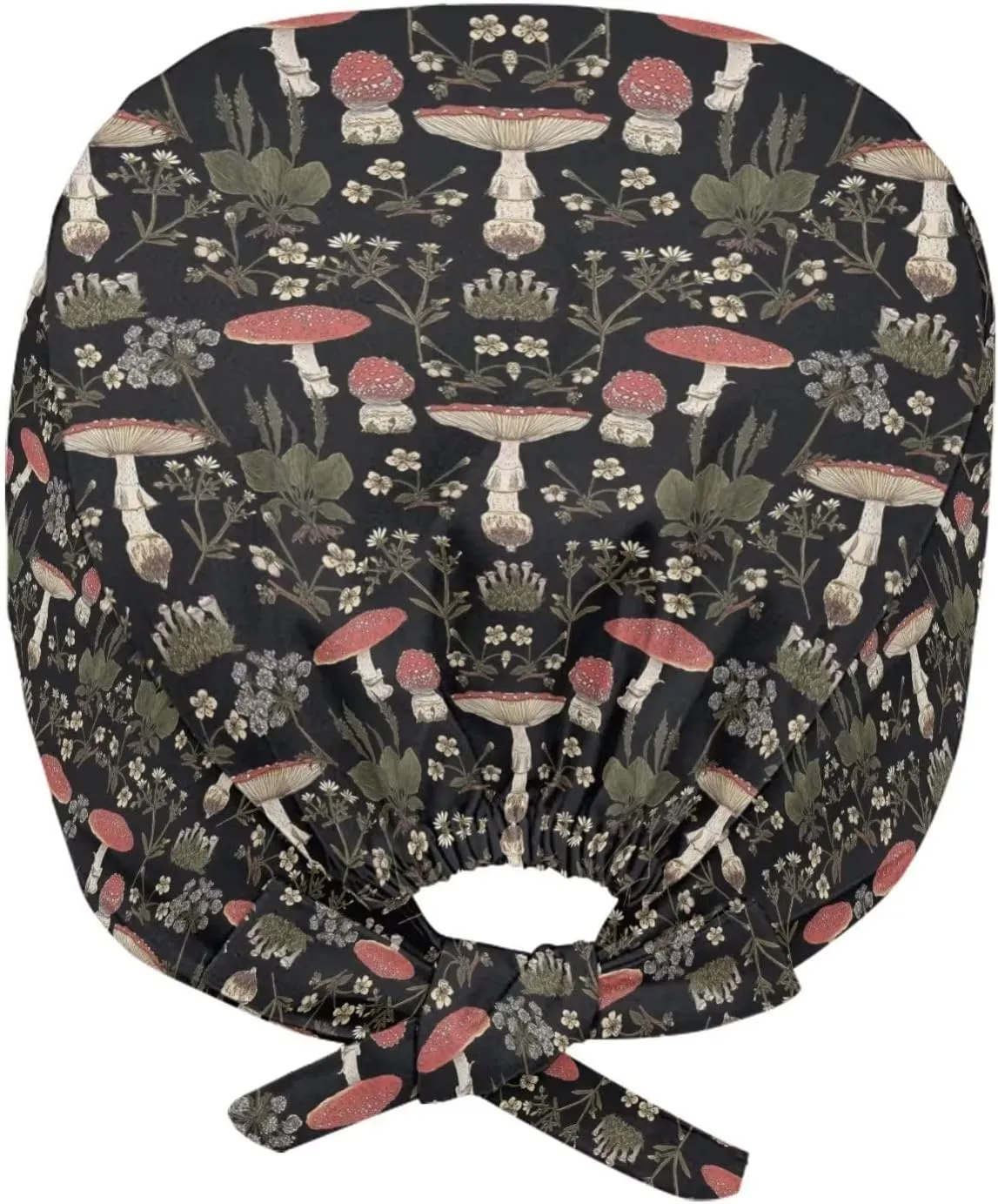 JoyLamoria Novelty Printed Cap with Sweatband Women Men Adjustable Tie Back Hats for Paiting
