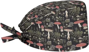 JoyLamoria Novelty Printed Cap with Sweatband Women Men Adjustable Tie Back Hats for Paiting