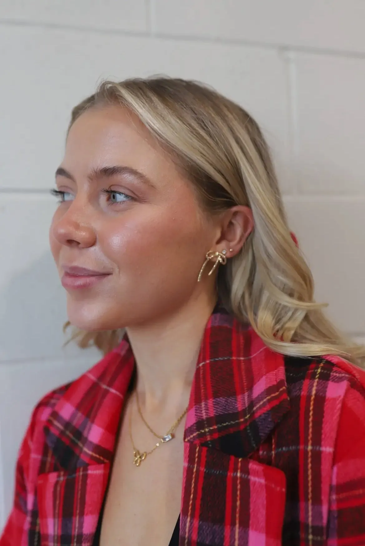kaxi mini bow earrings
