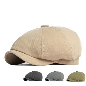 Lemuel Cotton Newsboy Cap