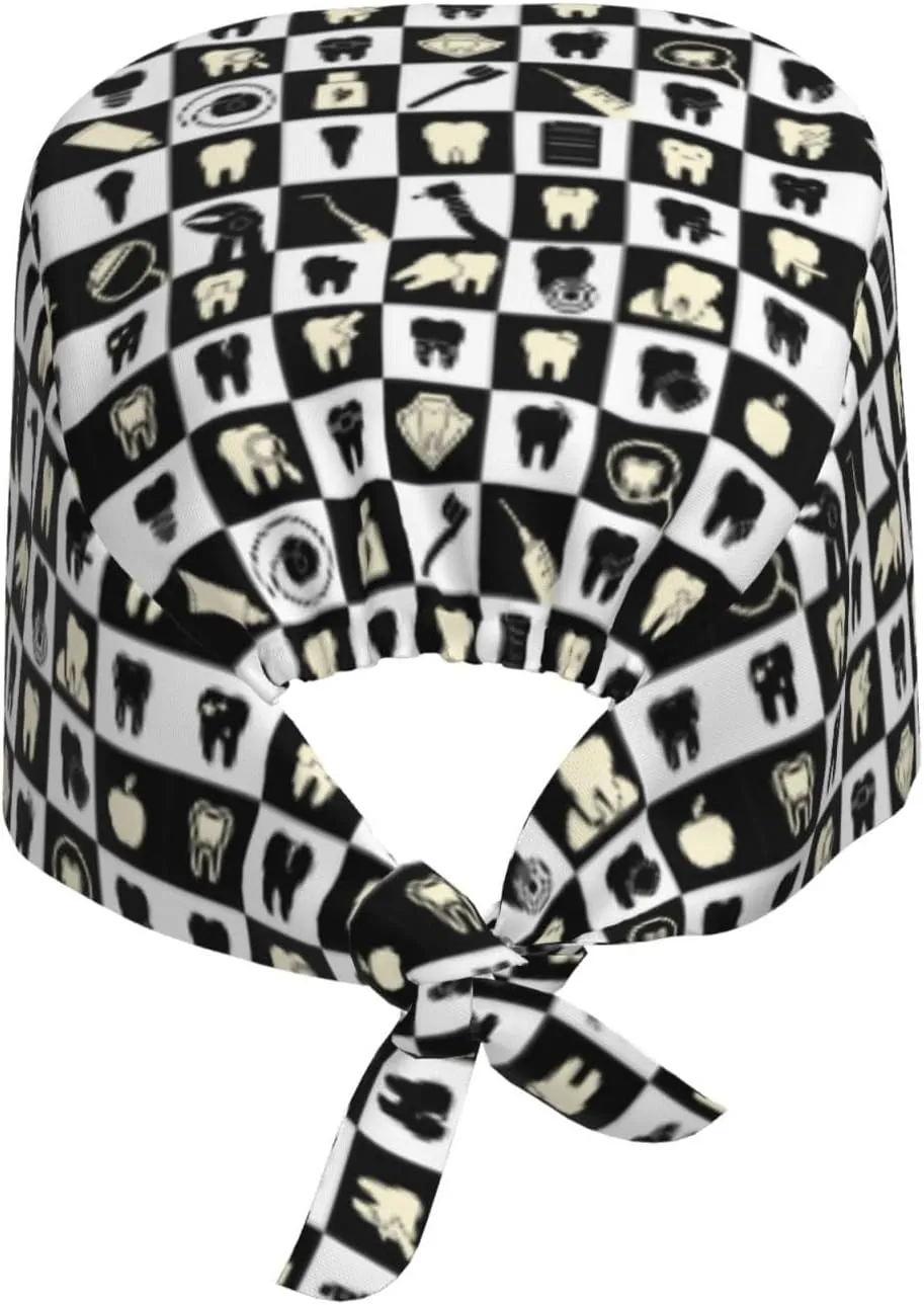 LGBT Pride Transgender Pride Breathable Scrub Hat for Nurses & Doctors Adjustable Working Cap with Moisture-Wicking Fabric