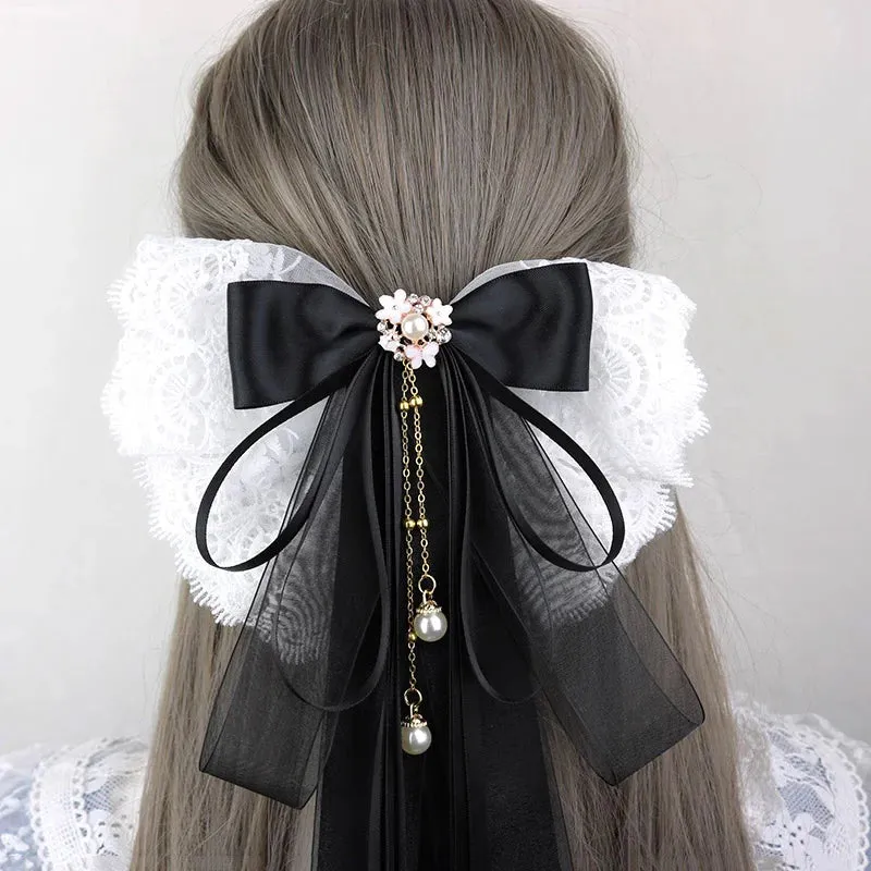 Long Tail Bow Hair Pin AD21164