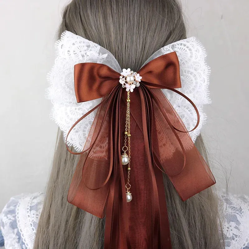 Long Tail Bow Hair Pin AD21164