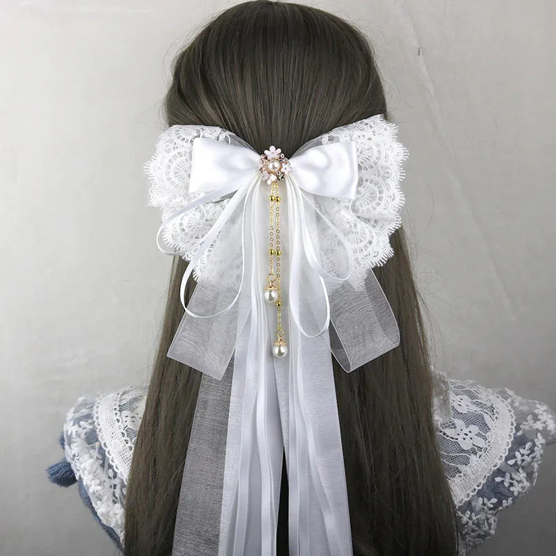 Long Tail Bow Hair Pin AD21164