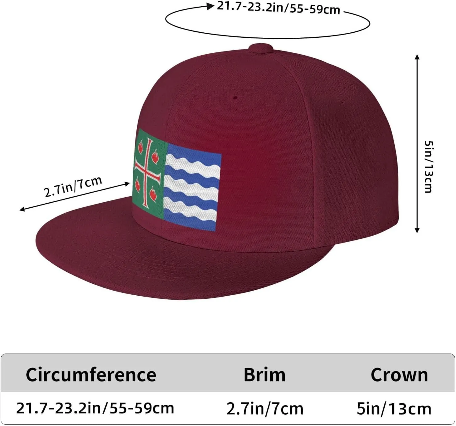 Mayaguez-Flag Trucker Hat for Men Snapback Hats Baseball Cap Flat Brim Hats