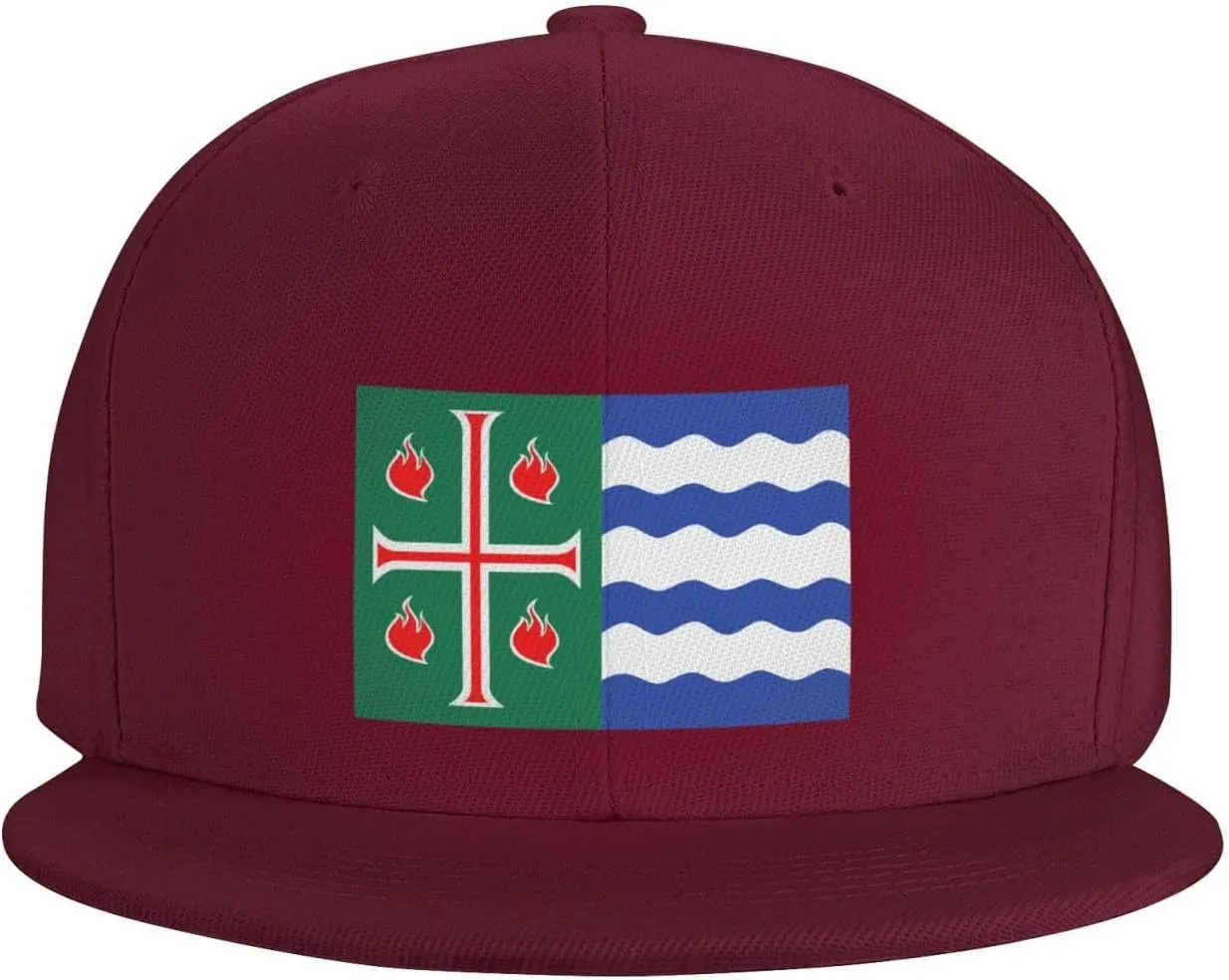 Mayaguez-Flag Trucker Hat for Men Snapback Hats Baseball Cap Flat Brim Hats